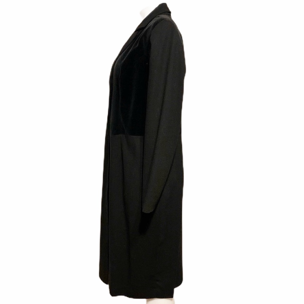 Vintage Jackie K Pure Virgin Wool Black Dress - Picture 4 of 6